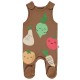 Wholesale - Civil Baby - Brown - Baby-Dungarees-56-62-68 Month(1-1-1) 3