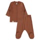 Wholesale - Civil Baby - Brown - Baby-Pajamas Set-56-62-68 Month(1-1-1) 3