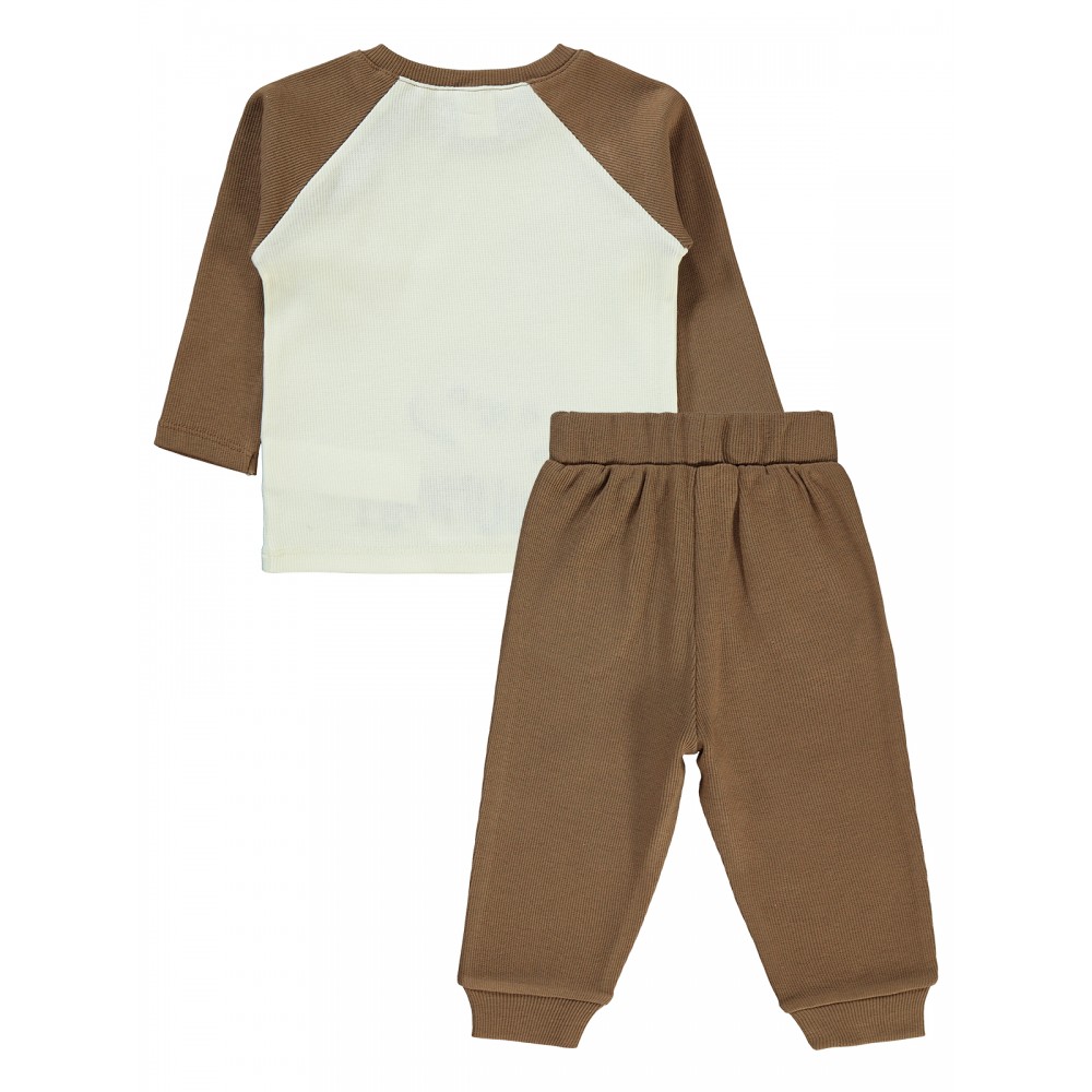 Wholesale - Civil Baby - Brown - Baby-Set-68-74-80-86 Size (1-1-2-2) 6