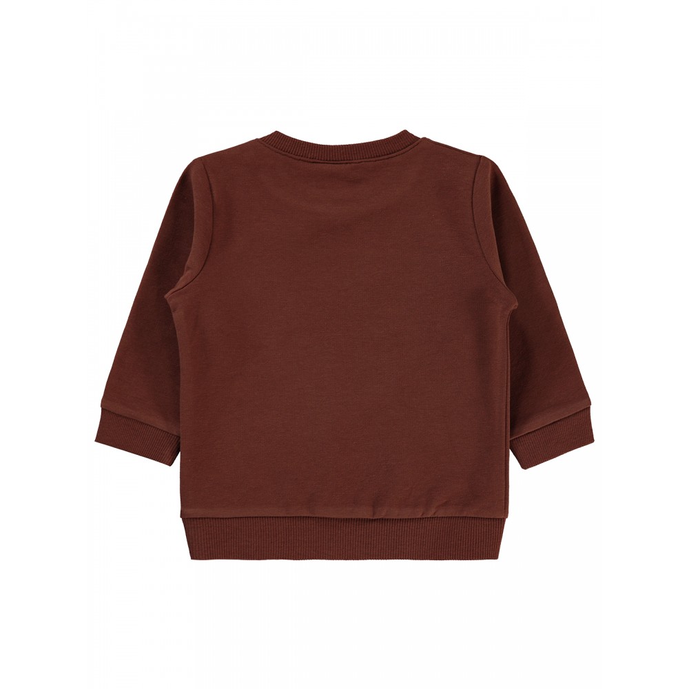 Wholesale - Civil Baby - Brown - Baby-Sweatshirt-68-74-80-86 Size (1-1-2-2) 6