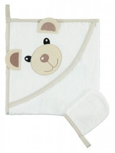 Wholesale - Civil Baby - Brown - Baby-Towel-S Size (Of 2) 2