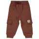 Wholesale - Civil Baby - Brown - Baby-Track Pants-68-74-80-86 Size (1-1-2-2) 6