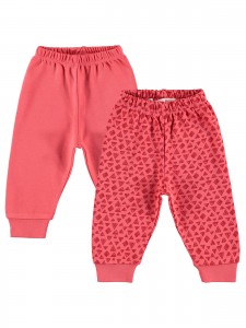 Wholesale - Civil Baby - Coral - -Baby Bottoms-56-62-68-74 (1-1-1-1) 4 Pieces