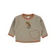 Wholesale - Civil Baby - Dark Beige - Baby-Sweatshirt-68-74-80-86 Size (1-1-2-2) 6