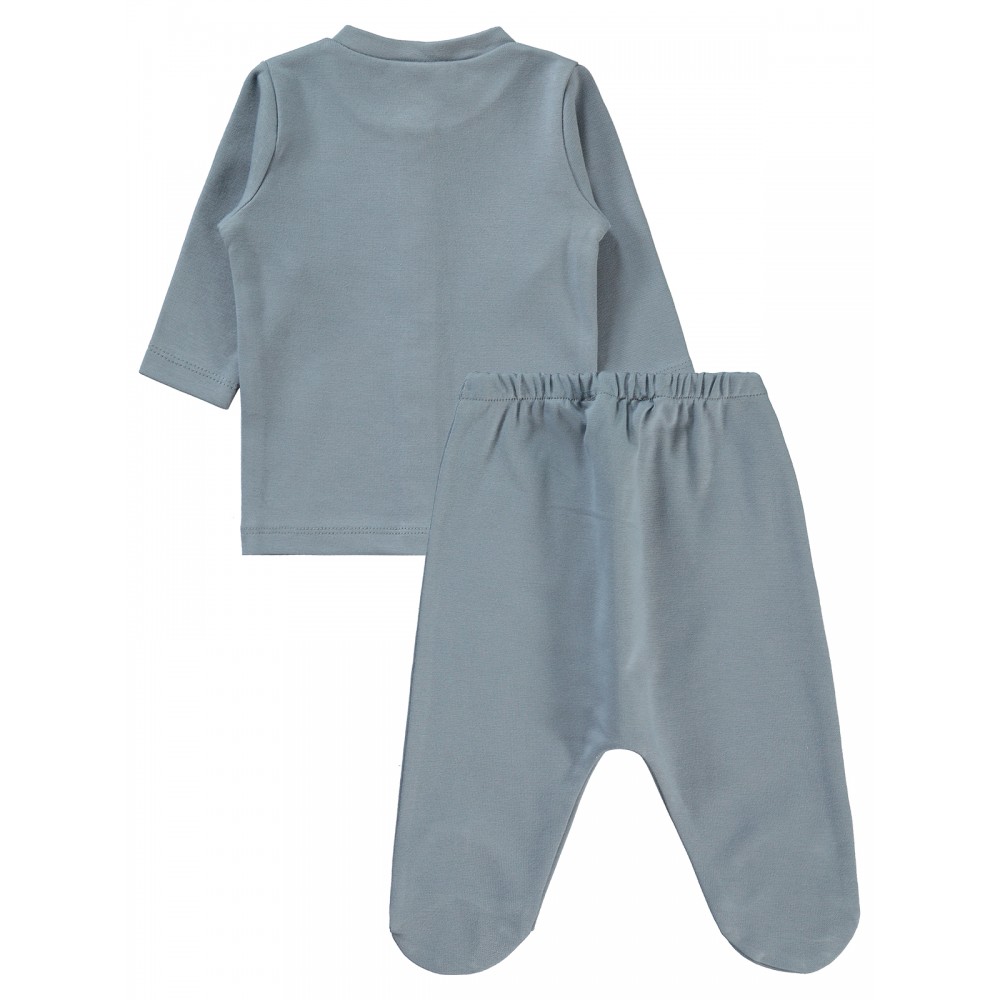 Wholesale - Civil Baby - Dark Grey - Baby-Pajamas Set-56-62-68 Month(1-1-1) 3