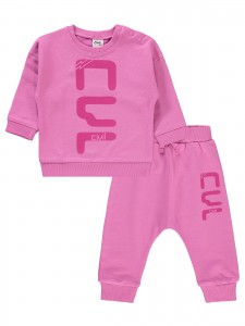 Wholesale - Civil Baby - Dark Pink - Baby-Set-68-74-80-86 Size (1-1-2-2) 6