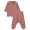 Wholesale - Civil Baby - Dusty Rose - Baby-Pajamas Set-56-62-68 Month(1-1-1) 3