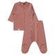 Wholesale - Civil Baby - Dusty Rose - Baby-Pajamas Set-56-62-68 Month(1-1-1) 3