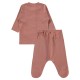 Wholesale - Civil Baby - Dusty Rose - Baby-Pajamas Set-56-62-68 Month(1-1-1) 3