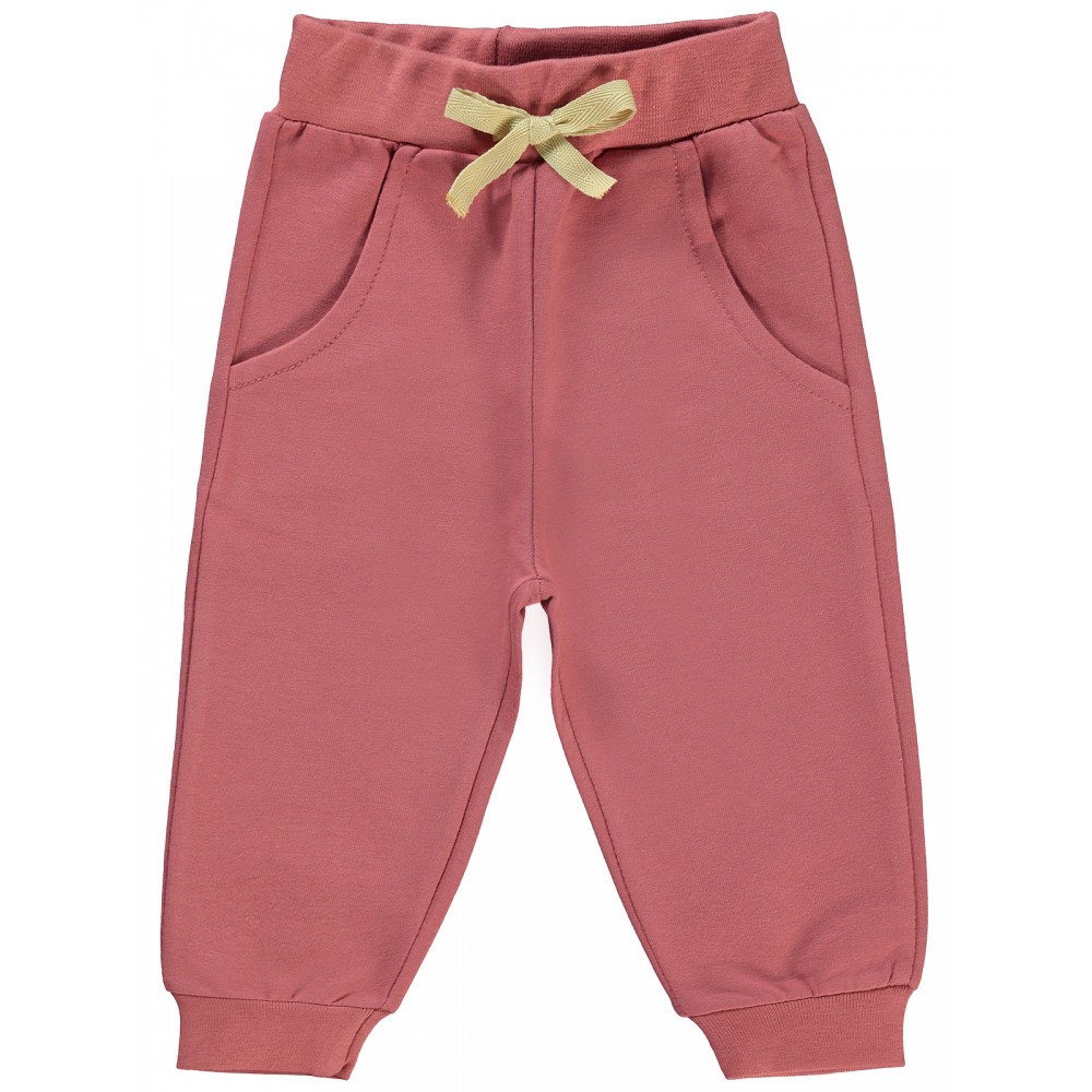 Wholesale - Civil Baby - Dusty Rose - Baby-Track Pants-68-74-80-86 Month (1-1-1-1) 4