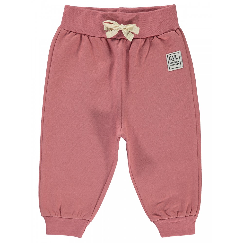 Wholesale - Civil Baby - Dusty Rose - Baby-Track Pants-68-74-80-86 Size (1-1-2-2) 6