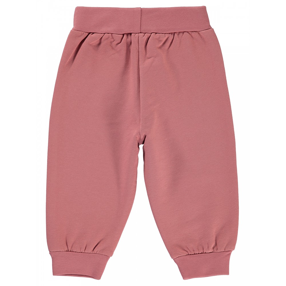 Wholesale - Civil Baby - Dusty Rose - Baby-Track Pants-68-74-80-86 Size (1-1-2-2) 6