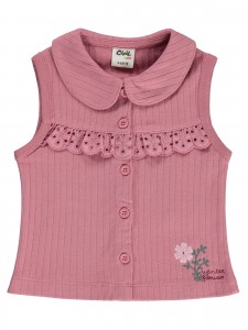 Wholesale - Civil Baby - Dusty Rose - Baby-Waistcoat-68-74-80-86 Month (1-1-1-1) 4