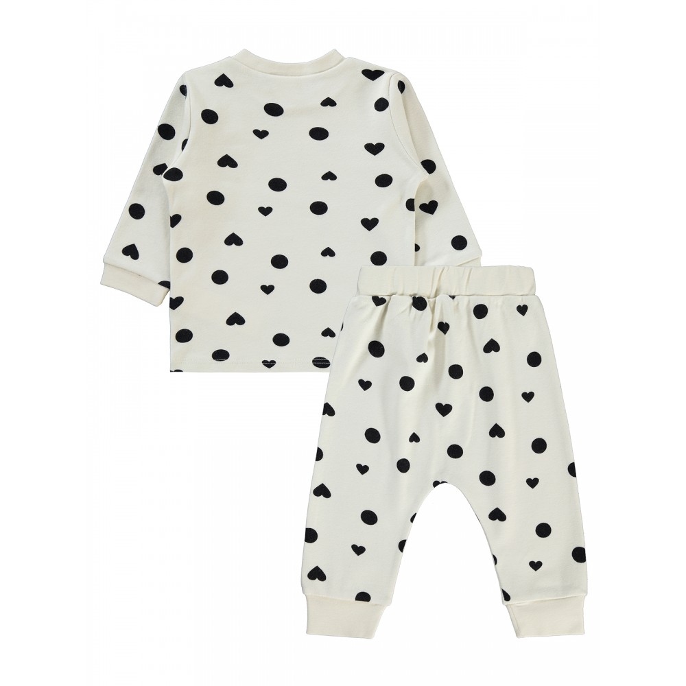 Wholesale - Civil Baby - Ecru - Baby-Set-68-74-80-86 Month (1-1-1-1) 4