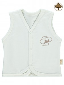 Wholesale - Civil Baby - Ecru - Baby-Waistcoat-50 Month (1) 1