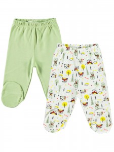 Wholesale - Civil Baby - Green - -Baby Bottoms-56-62 (1-1) 2 Pieces