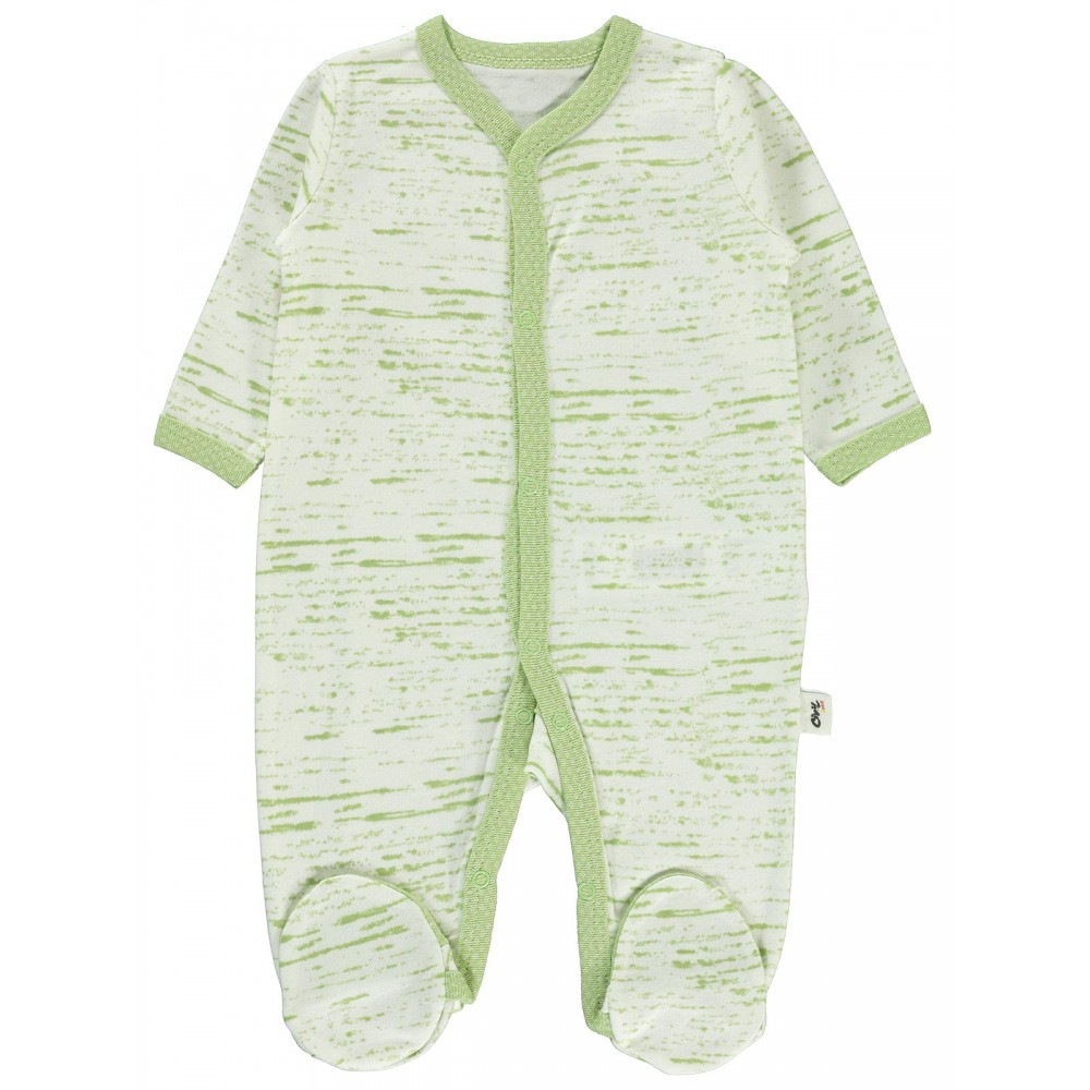 Wholesale - Civil Baby - Green - -Bodysuit-56-62-68 Month(1-1-1) 3 Pieces