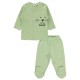 Wholesale - Civil Baby - Green - -Pajama Set-56-62-68 Month(1-1-1) 3 Pieces