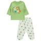 Wholesale - Civil Baby - Green - -Pajama Set-56-62-68 Month(1-1-1) 3 Pieces