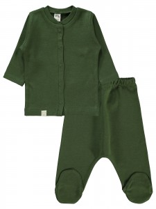 Wholesale - Civil Baby - Green - Baby-Pajamas Set-56-62-68 Month(1-1-1) 3