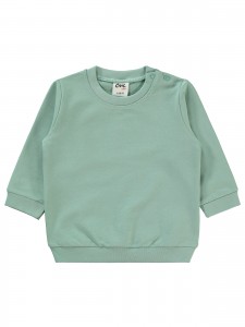 Wholesale - Civil Baby - Green - Baby-Sweatshirt-68-74-80-86 Month (1-1-1-1) 4