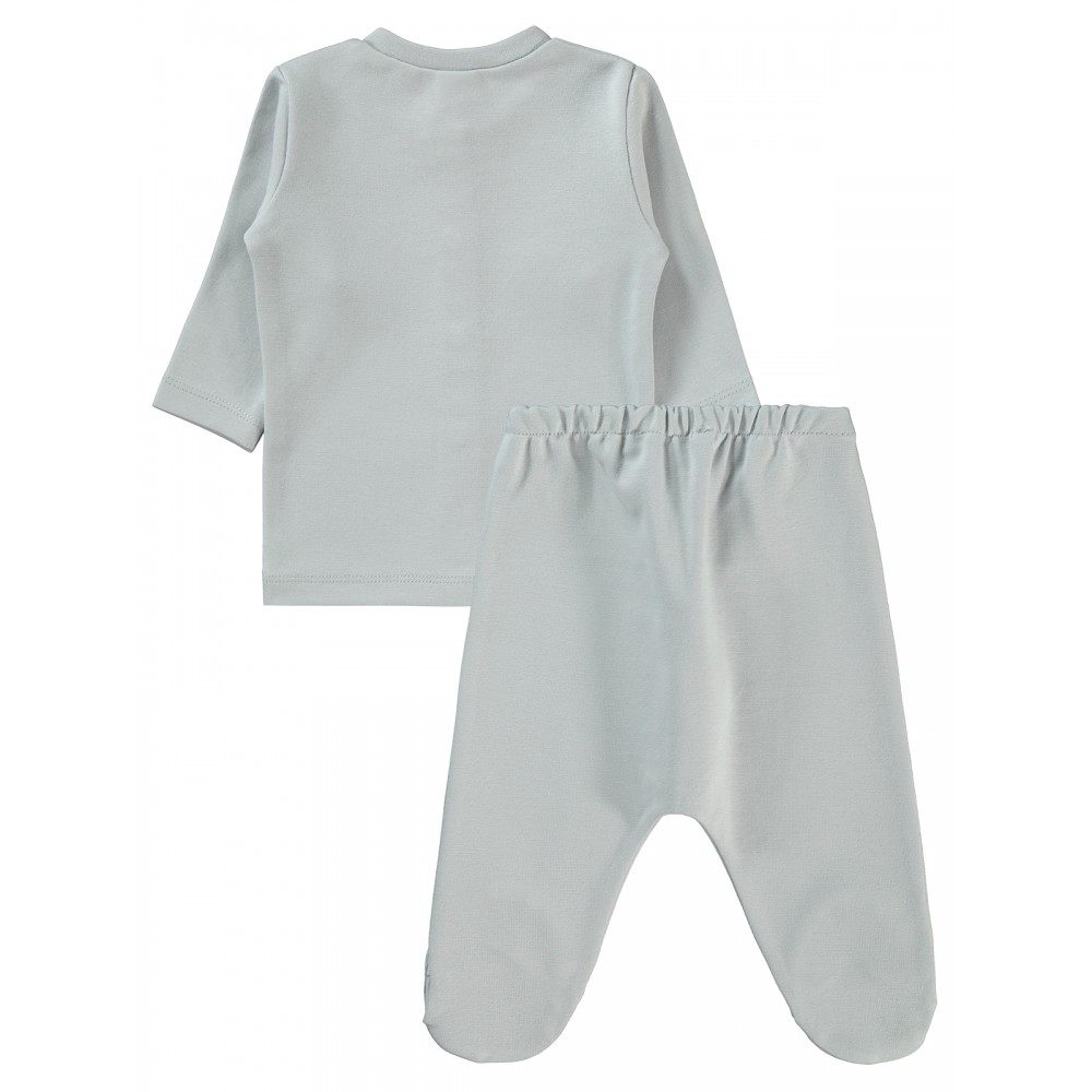 Wholesale - Civil Baby - Grey - Baby-Pajamas Set-56-62-68 Month(1-1-1) 3