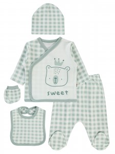 Wholesale - Civil Baby - Grey-Fuchsia - Baby-Snapsuit Sets-50 Month (Of 2 ) 2