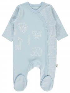 Wholesale - Civil Baby - Ice Blue - Baby-Overalls-56-62-68 Month(1-1-1) 3