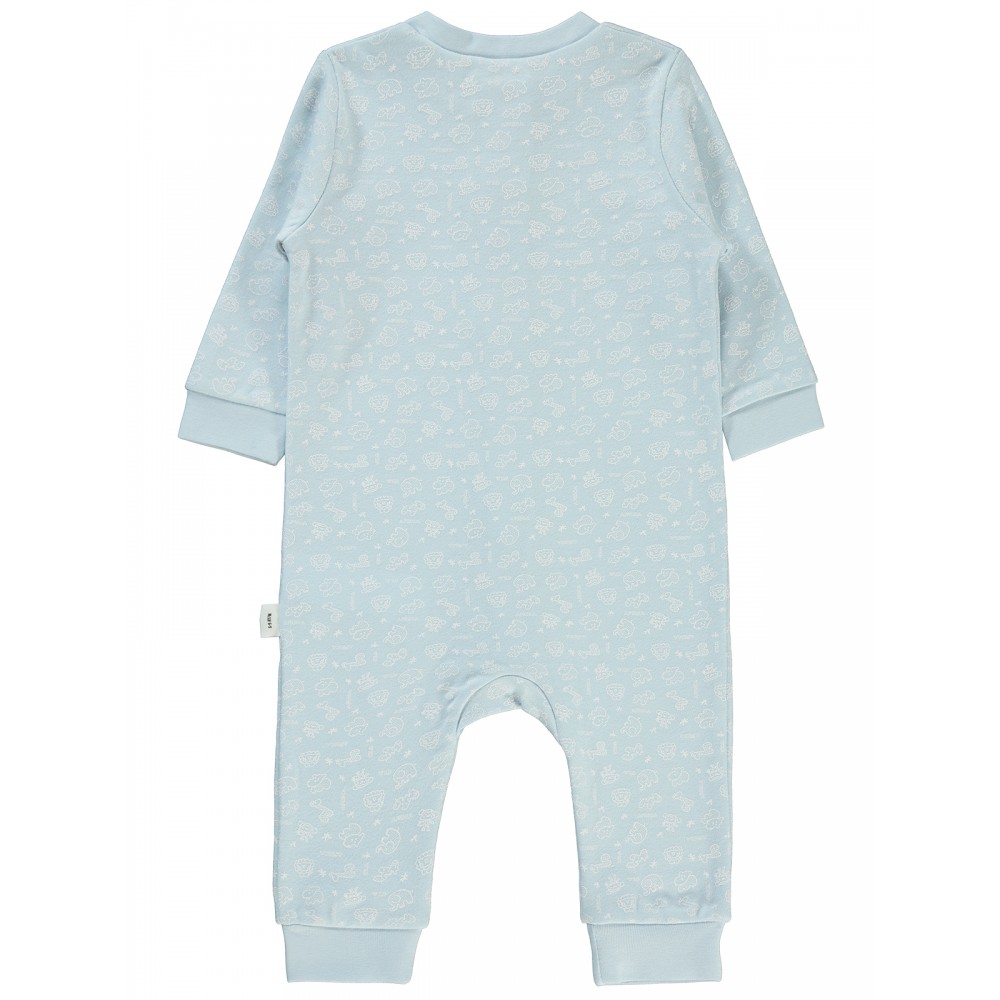 Wholesale - Civil Baby - Ice Blue - Baby-Overalls-68-74-80-86 Month (1-1-1-1) 4