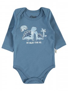 Wholesale - Civil Baby - Indigo - Baby-Snapsuit-62-68-74-80 Month ( 1-1-1-1) 4