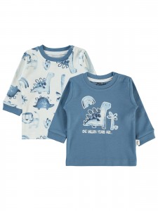 Wholesale - Civil Baby - Indigo - Baby-Sweatshirt-62-68-74-80 Month ( 1-1-1-1) 4