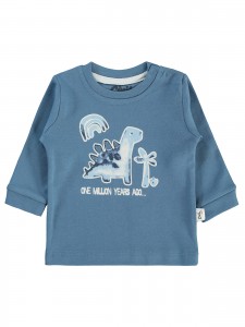 Wholesale - Civil Baby - Indigo - Baby-Sweatshirt-62-68-74-80 Month ( 1-1-1-1) 4