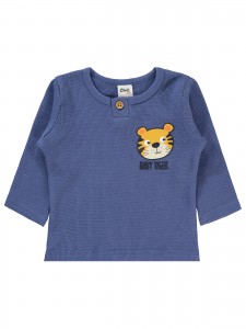 Wholesale - Civil Baby - Indigo - Baby-Sweatshirt-68-74-80-86 Size (1-1-2-2) 6