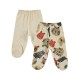 Wholesale - Civil Baby - Ivory - Baby-Baby Bottoms-56-62 (1-1) 2 Pieces