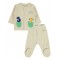 Wholesale - Civil Baby - Ivory - Baby-Pajamas Set-62-68 Month (1-1) 2