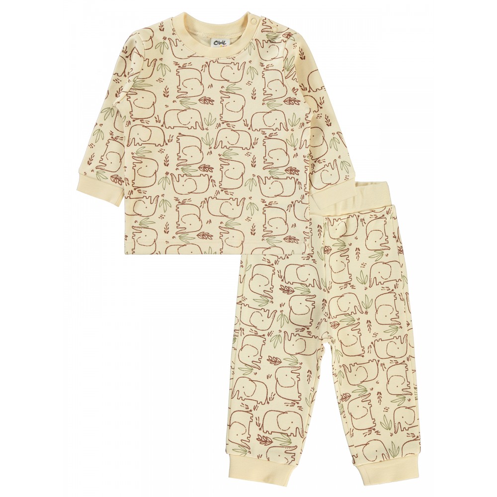 Wholesale - Civil Baby - Ivory - Baby-Set-68-74-80-86 Month (1-1-1-1) 4