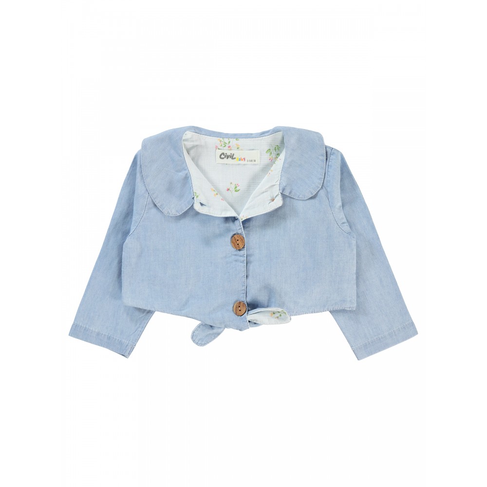 Wholesale - Civil Baby - Light Blue - Baby-Bolero-68-74-80-86 Size (1-1-2-2) 6