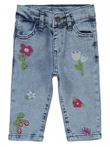 Wholesale - Civil Baby - Light Blue - Baby-Trousers-68-74-80-86 Size (1-1-2-2) 6