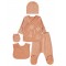 Wholesale - Civil Baby - Light Brown - Baby-Snapsuit Sets-50 Month (Of 2 ) 2