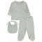 Wholesale - Civil Baby - Light Grey - Baby-Snapsuit Sets-50 Month (Of 2 ) 2