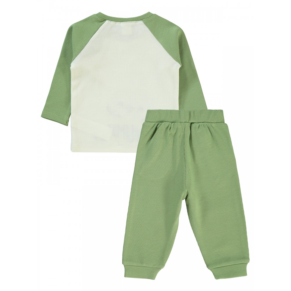 Wholesale - Civil Baby - Light Khaki - Baby-Set-68-74-80-86 Size (1-1-2-2) 6