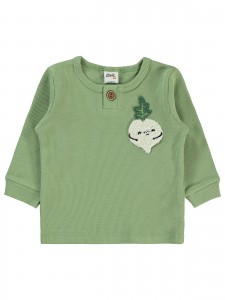 Wholesale - Civil Baby - Light Khaki - Baby-Sweatshirt-68-74-80-86 Size (1-1-2-2) 6