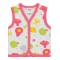 Wholesale - Civil Baby - Light Pink-Pink - -Vest-56-62-68-74 (1-1-1-1) 4 Pieces