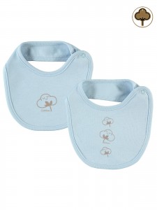 Wholesale - Civil Baby - Blue - Baby-Baby Bib-S Size (Of 1) 1