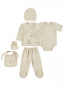 Wholesale - Civil Baby - Milkybrown - -Snapsuit Sets-50 Month (Of 2 ) 2 Pieces