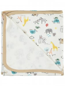 Wholesale - Civil Baby - Milkybrown - Baby-Blanket And Swaddle-S Size (Of 2) 2