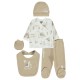 Wholesale - Civil Baby - Milkybrown - Baby-Snapsuit Sets-50 Month (Of 2 ) 2