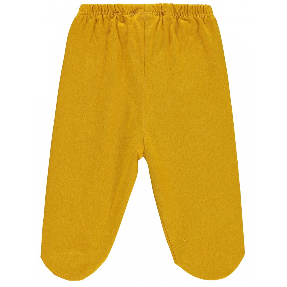 Wholesale - Civil Baby - Mustard - -Baby Bottoms-56-62-68 Month(1-1-1) 3 Pieces