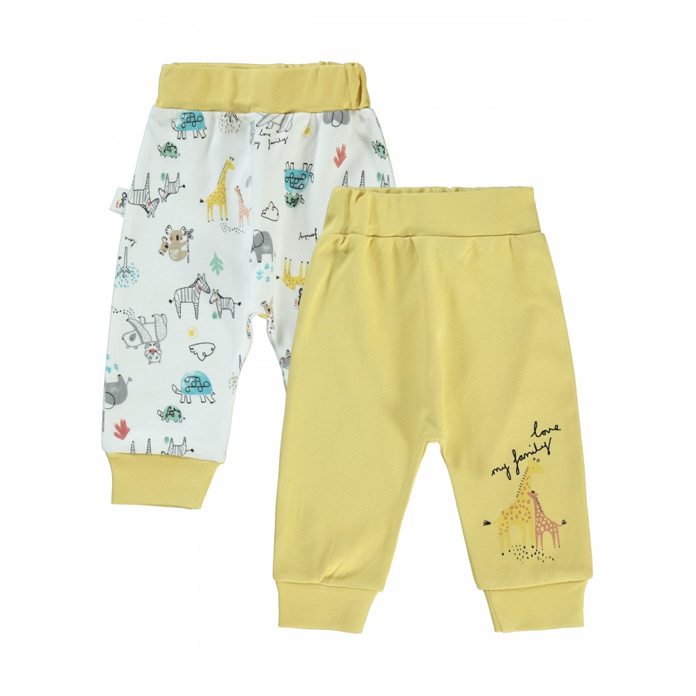 Wholesale - Civil Baby - Mustard - Baby-Baby Bottoms-62-68-74-80 Month ( 1-1-1-1) 4