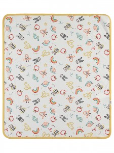 Wholesale - Civil Baby - Mustard - Baby-Blanket And Swaddle-S Size (Of 2) 2